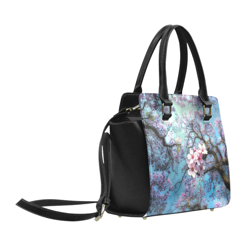 Cherry blossom Classic Shoulder Handbag (Model 1653)
