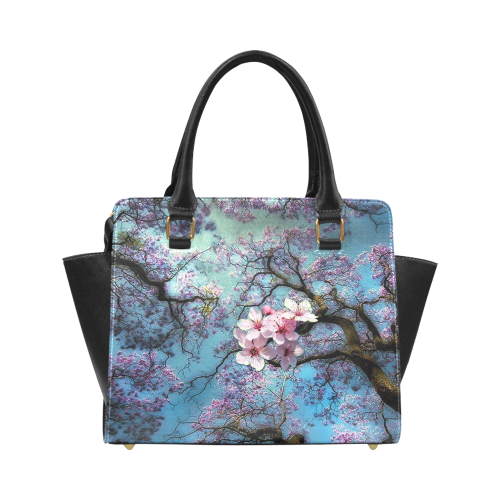 Cherry blossom Classic Shoulder Handbag (Model 1653)