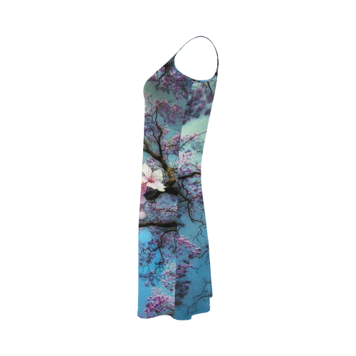 Cherry blossom Alcestis Slip Dress (Model D05)