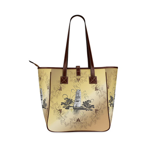 The leaning tower of Pisa Classic Tote Bag (Model 1644)