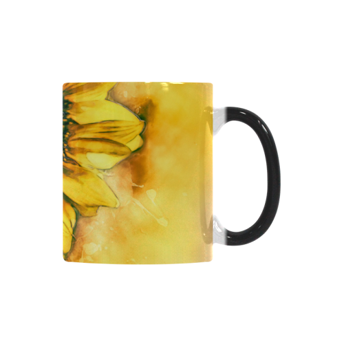 Painting Sunflower - Life is in full bloom Custom Morphing Mug