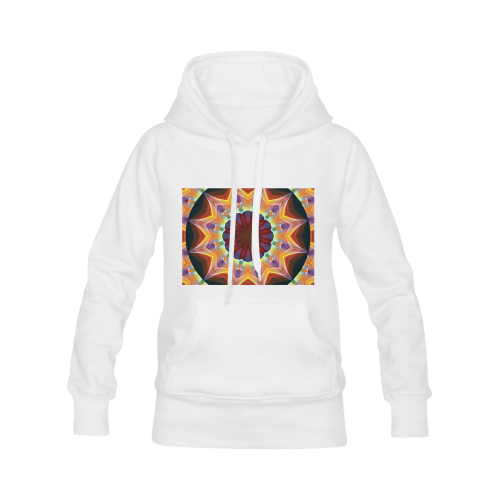 Santa Fe Summer Night, Abstract Warm Romance Men's Classic Hoodies (Model H10)