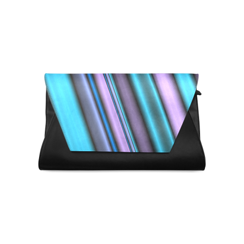 Cool Down Stripe Clutch Bag (Model 1630)