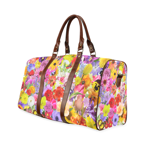 Multifloral Waterproof Travel Bag Small Waterproof Travel Bag/Small (Model 1639)