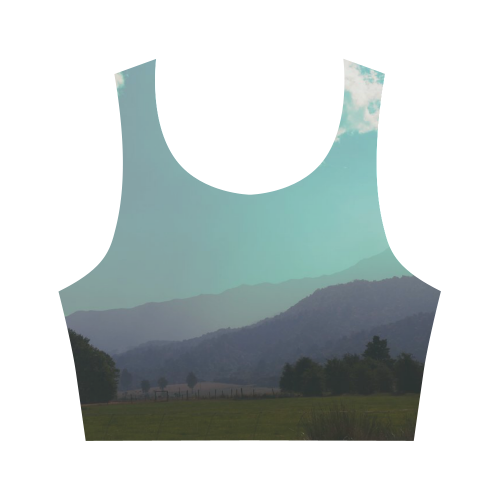 Deep Layers Women's Crop Top (Model T42)