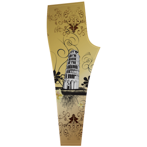 The leaning tower of Pisa Cassandra Women's Leggings (Model L01)