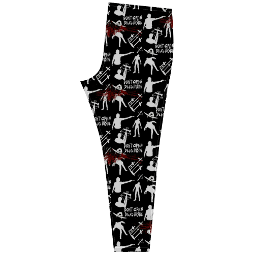 BlackWalkingDeadleg2 Cassandra Women's Leggings (Model L01)