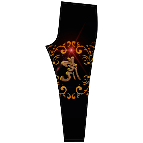 Hieroglyph, the tiger Cassandra Women's Leggings (Model L01)