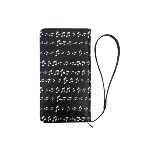 Musical Notes Men's Clutch Purse （Model 1638）