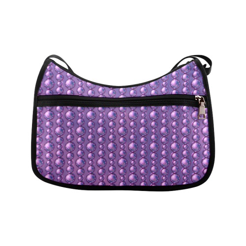 Lavender Beads Crossbody Bags (Model 1616)