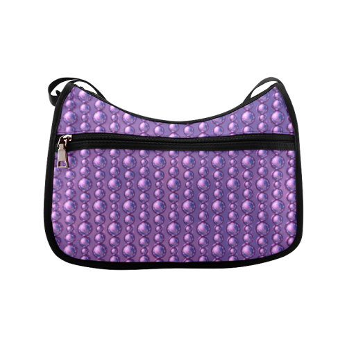 Lavender Beads Crossbody Bags (Model 1616)