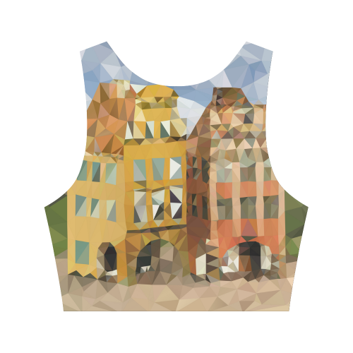 Fairy Tale Town Women's Crop Top (Model T42)