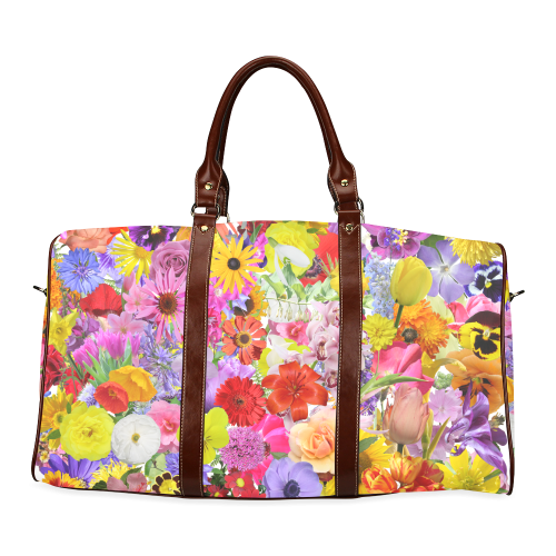 Multifloral Waterproof Travel Bag Small Waterproof Travel Bag/Small (Model 1639)