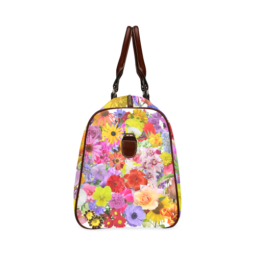 Multifloral Waterproof Travel Bag Small Waterproof Travel Bag/Small (Model 1639)