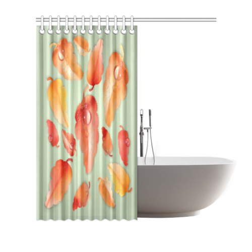 Leaves Shower Curtain 72"x72"