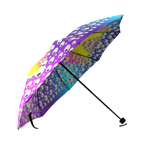 Music Tribute In the sun Peace and Popart Foldable Umbrella (Model U01)