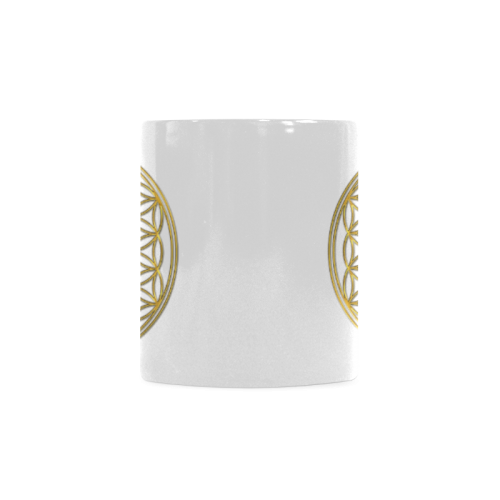 FLOWER OF LIFE gold White Mug(11OZ)