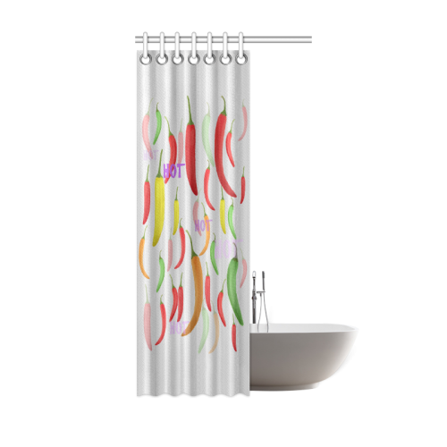 Hot Peppar Shower Curtain 36"x72"