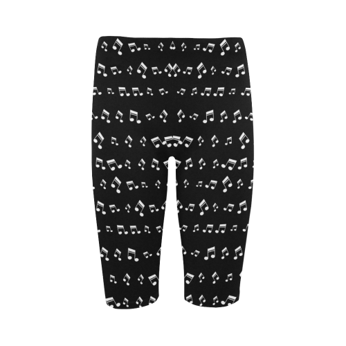 Musical Notes Hestia Cropped Leggings (Model L03)