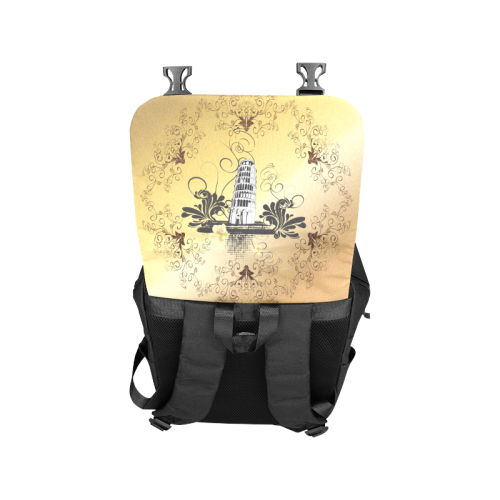 The leaning tower of Pisa Casual Shoulders Backpack (Model 1623)