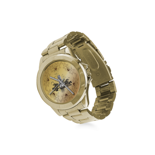 The leaning tower of Pisa Custom Gilt Watch(Model 101)