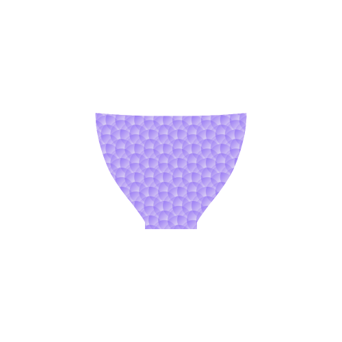 Lilac/White Pattern Custom Bikini Swimsuit