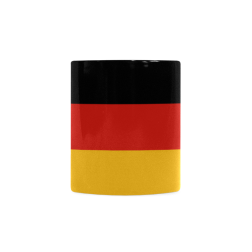 German Flag Colored Stripes White Mug(11OZ)