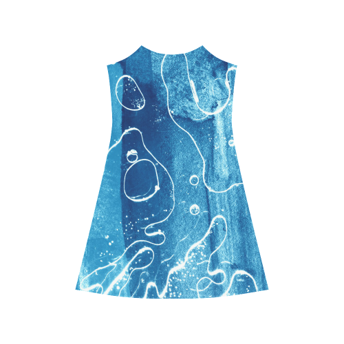 Liquid Blue Alcestis Slip Dress (Model D05)