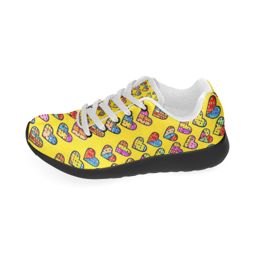 Many Popart Love by Nico Bielow Men’s Running Shoes (Model 020)