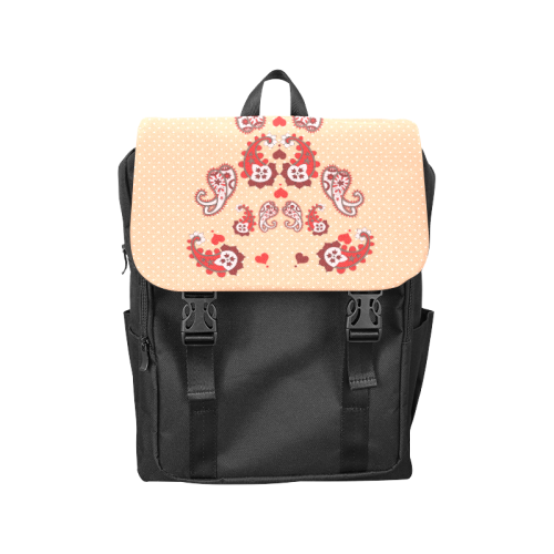 Paisley Droplets Casual Shoulders Backpack (Model 1623)