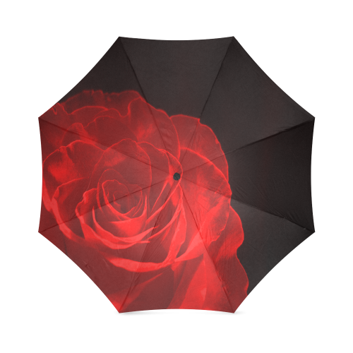 A Rose Red Foldable Umbrella (Model U01)