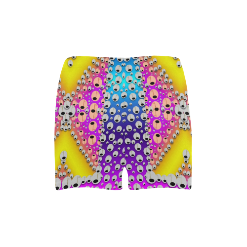 Music Tribute In the sun Peace and Popart Briseis Skinny Shorts (Model L04)