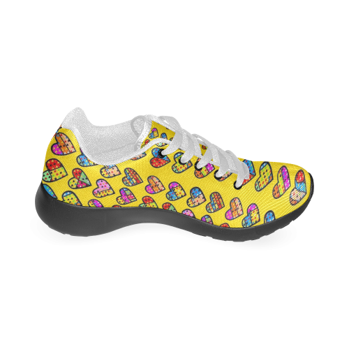 Many Popart Love by Nico Bielow Men’s Running Shoes (Model 020)