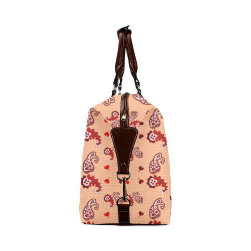 Paisley Droplets Classic Travel Bag (Model 1643)