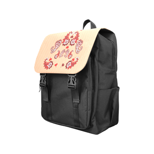Paisley Droplets Casual Shoulders Backpack (Model 1623)