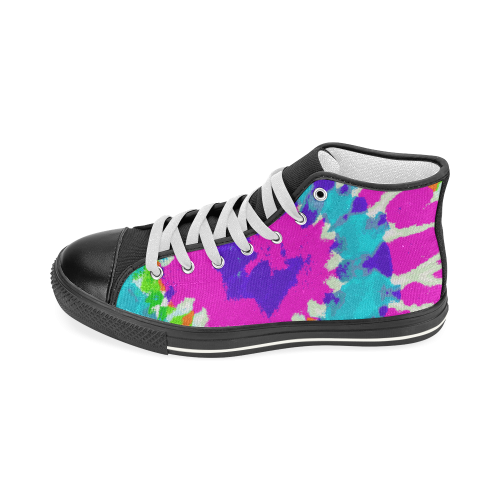 Power Spiral Batik pink blue purple 