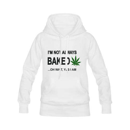 I'm not always baked oh wait yes I am Men's Classic Hoodies (Model H10)