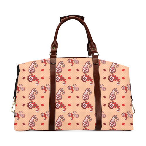 Paisley Droplets Classic Travel Bag (Model 1643)