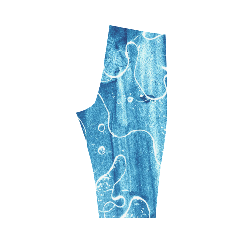 Liquid Blue Hestia Cropped Leggings (Model L03)