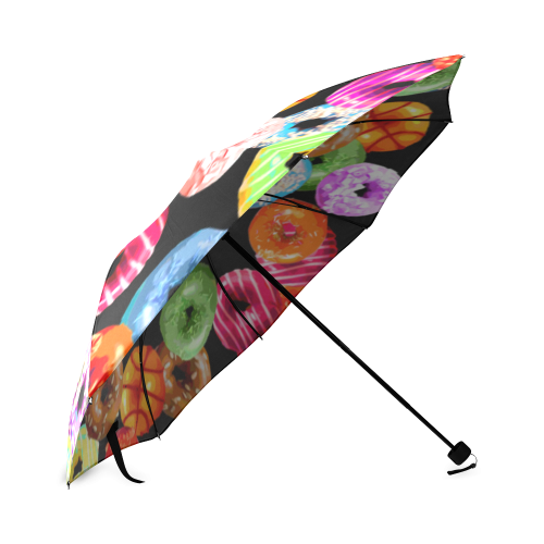 Colorful Yummy DONUTS pattern Foldable Umbrella (Model U01)