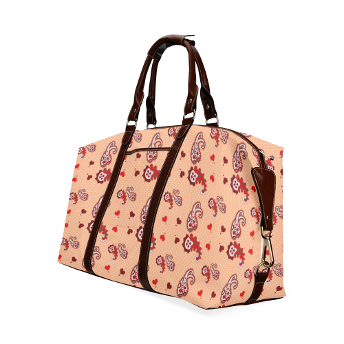 Paisley Droplets Classic Travel Bag (Model 1643)