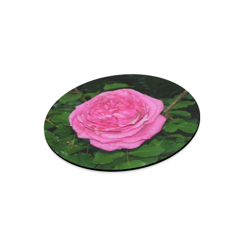 Auguste Renoir Rose Round Mousepad