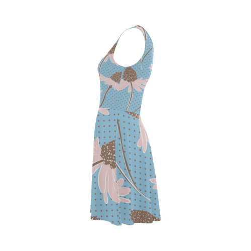 pastel blue sundress