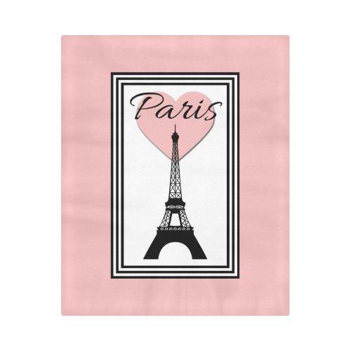 Paris Duvet Cover 86"x70" ( All-over-print)