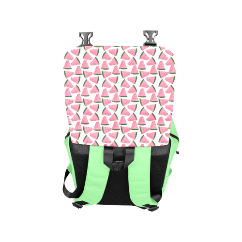 Fresh Fruity Pink Water Melon Summery  Pattern Casual Shoulders Backpack (Model 1623)