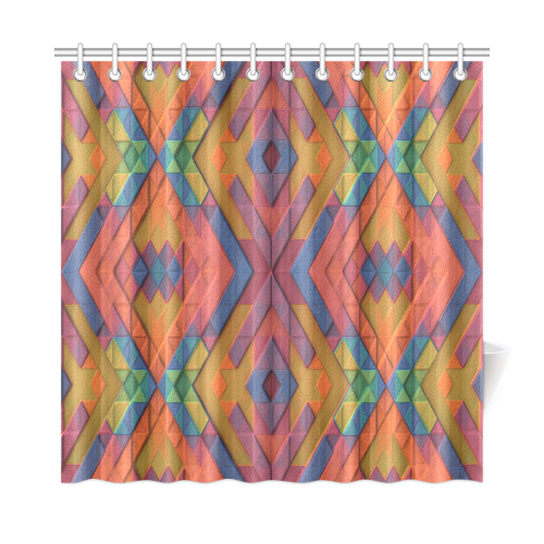 South of the Border Shower Curtain 72"x72"
