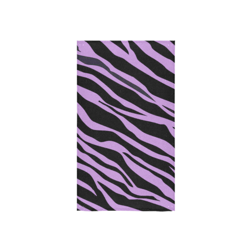 Lavender Zebra Stripes Custom Towel 16"x28"