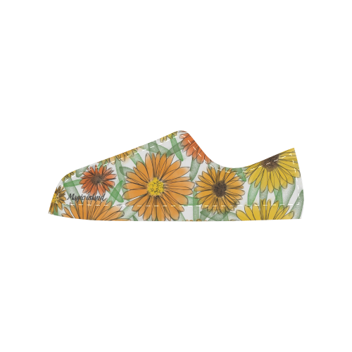 Calendula. Inspired by Magic Island. Women's Classic Canvas Shoes (Model 018)