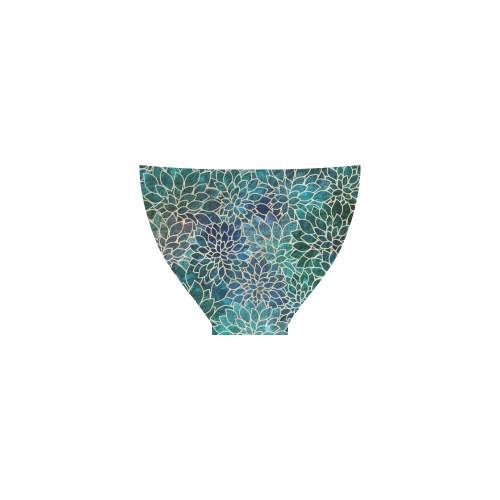 Floral Abstract 9 Custom Bikini Swimsuit