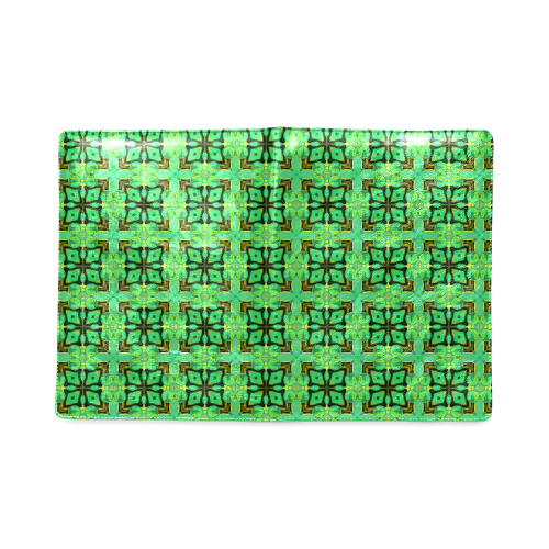 Green Gold Moroccan Lattice Diamonds Quilt